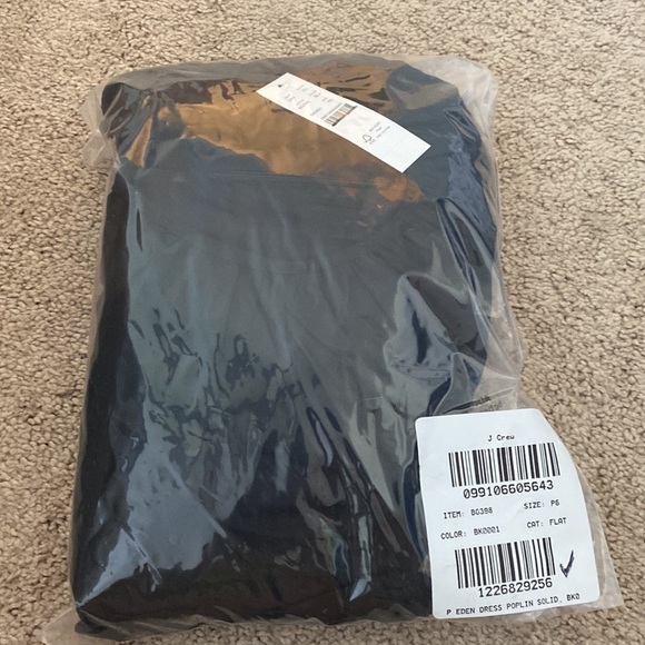 J Crew Side-cutout cotton poplin dress BG398 - Picture 5 of 5